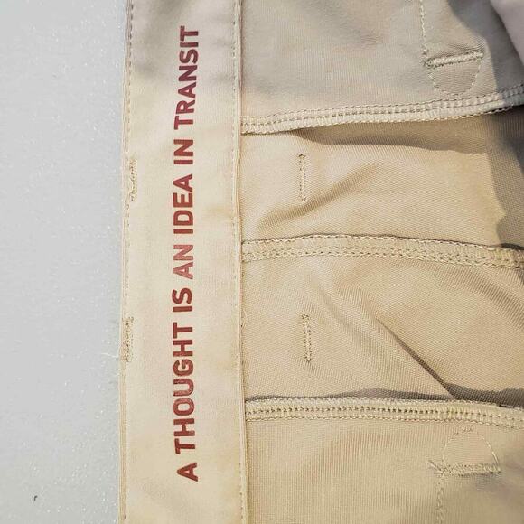 Rhone Commuter Pants Stretch Chino Performance Trousers Men's Size 40 Khaki - Picture 10 of 14